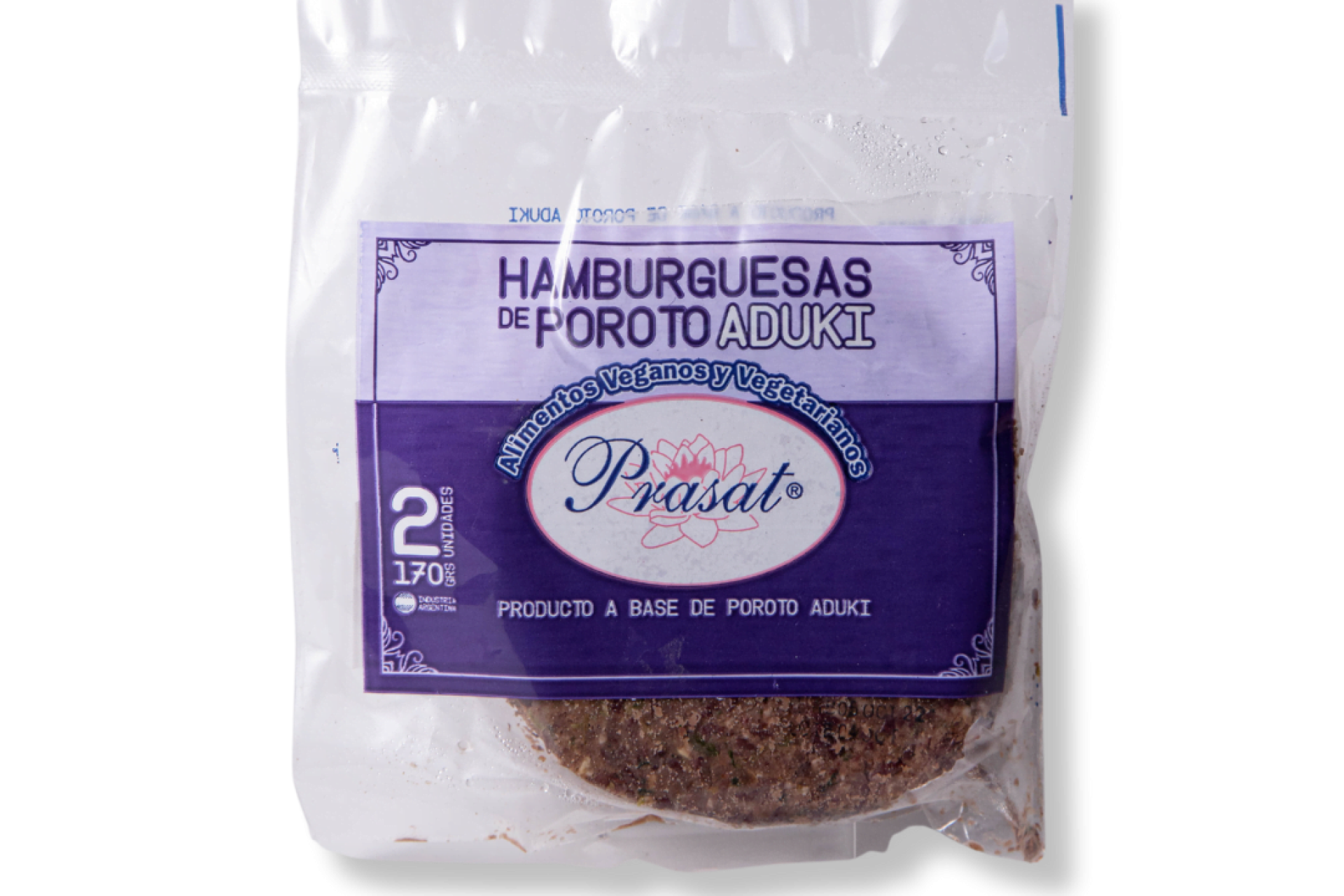 Hamburguesas de poroto aduki