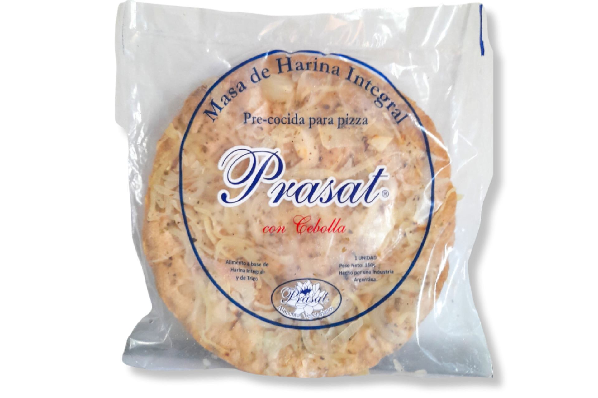 Prepizza de Harina Integral con cebolla