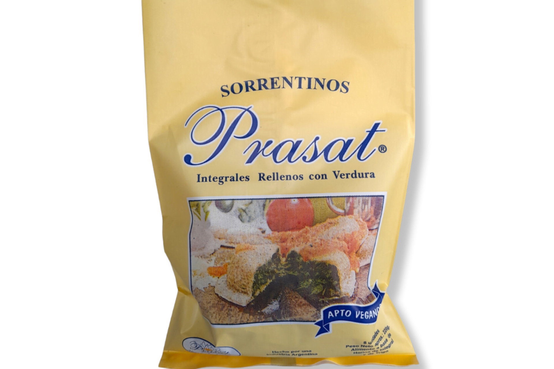 Sorrentinos de verdura con harina integral