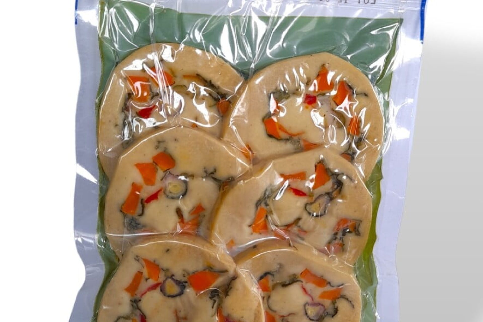 Matambre vegano con cebolla de verdeo